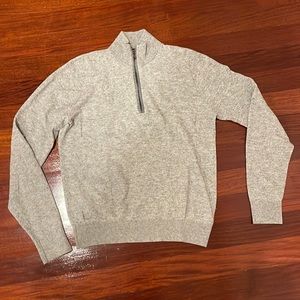Michael Kors half zip turtle neck sweater